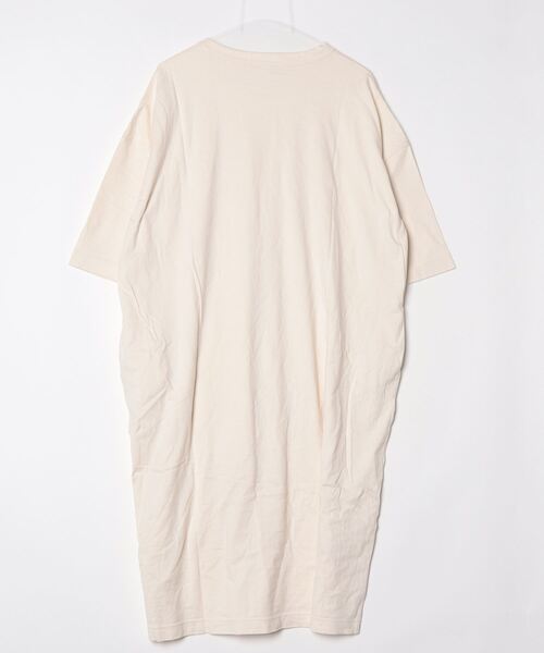 「JOURNAL STANDARD LUXE」 半袖ワンピース SMALL ホワイト レディース_画像2