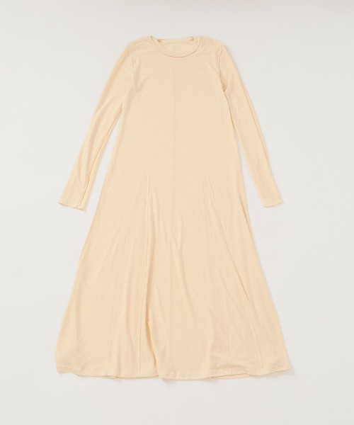 SLOBE IENA ワンピース ウール混ジャージーフレアワンピース