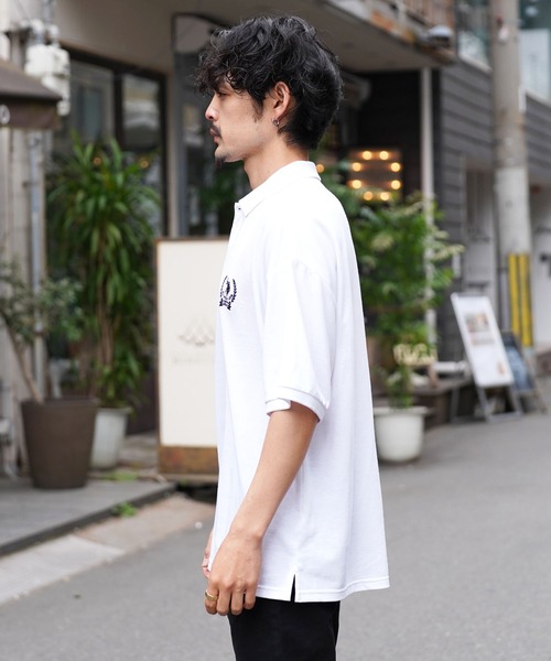 「U.S. POLO ASSN.」 半袖ポロシャツ X-LARGE ホワイト系その他 メンズ_画像3