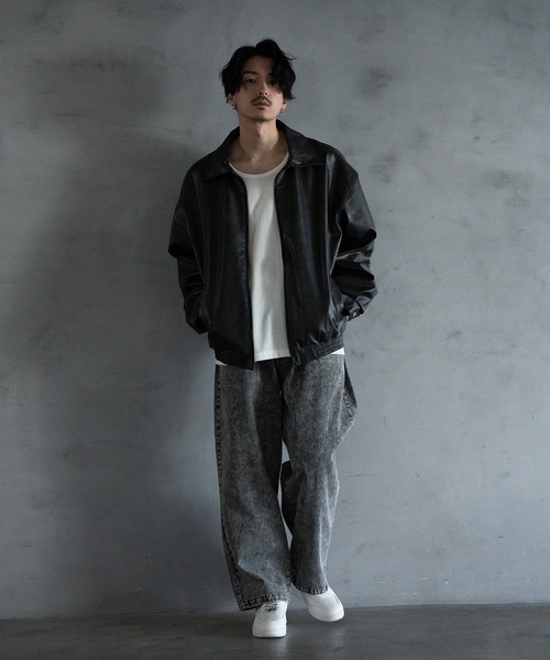 「RATTLE TRAP」 ブルゾン L ブラック メンズ_画像4