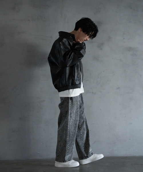 「RATTLE TRAP」 ブルゾン L ブラック メンズ_画像7