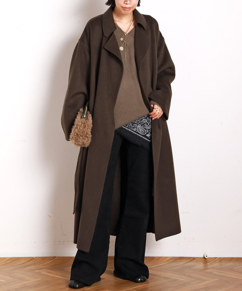 EVERYDAY I LIKE. コート アウター *Essential Gown Coat レディース