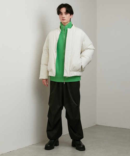 Lui's（ルイス） ダウンジャケット S ブラック メンズ : ZOZOTOWN