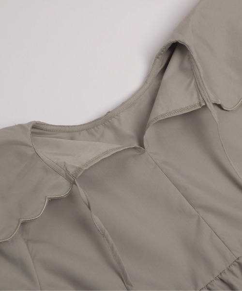 「La-gemme」 長袖ブラウス フリー ブラック レディース_画像6