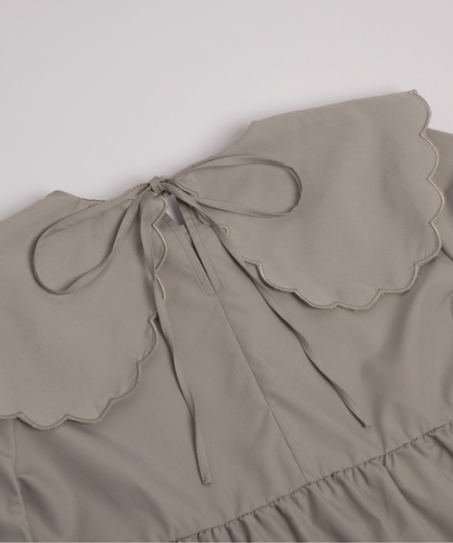 「La-gemme」 長袖ブラウス フリー ブラック レディース_画像7