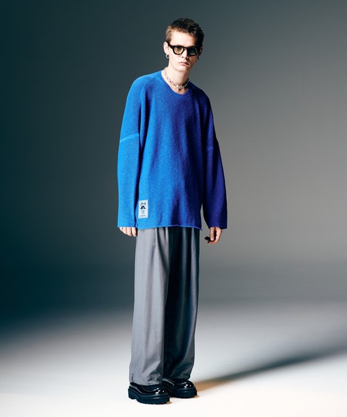 glamb（グラム） セーター ニット Rubber Tag Knit / ラバータグニット