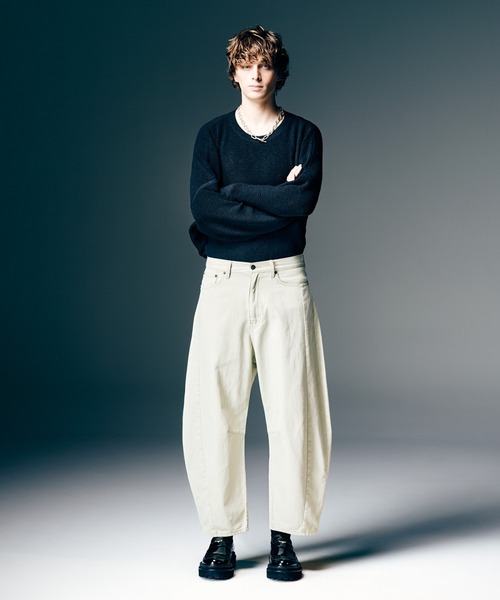 glamb（グラム） セーター ニット Rubber Tag Knit / ラバータグニット
