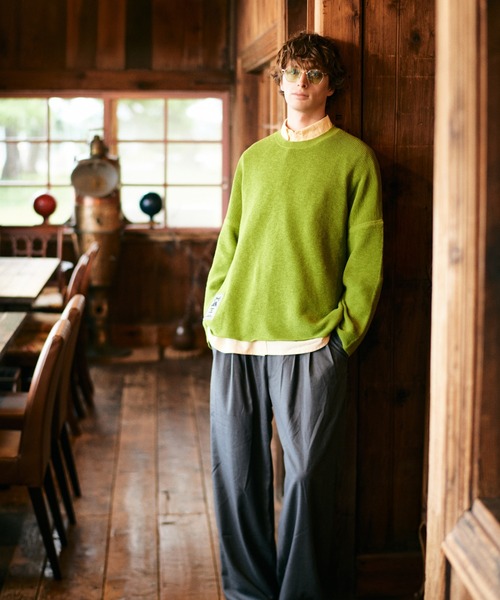 glamb（グラム） セーター ニット Rubber Tag Knit / ラバータグニット
