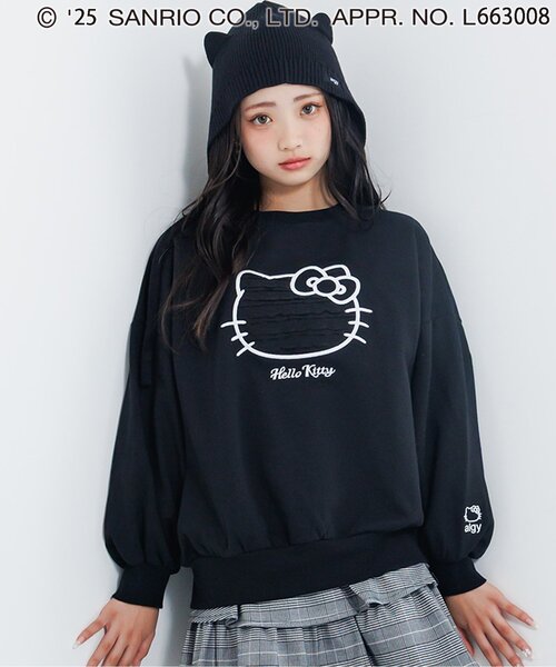 sanrio（サンリオ） トレーナー 「ハローキティ」裏起毛BIGトレーナー