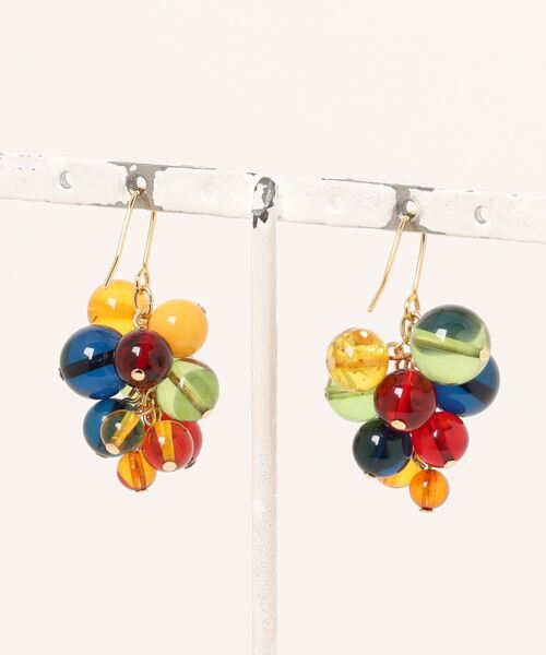 「con affetto(original)」 ピアス(両耳用) FREE レッド レディース_画像4