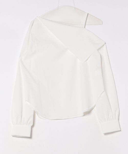 「EMMA　ROUGE VIF」 長袖ブラウス フリー ホワイト レディース_画像2