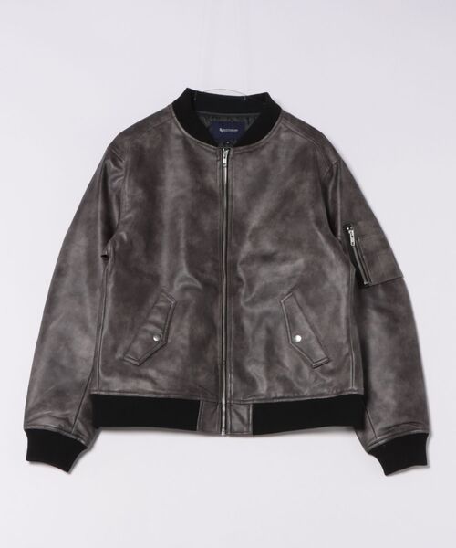 「Blue Standard 」 ブルゾン LARGE チャコールグレー メンズ_画像4