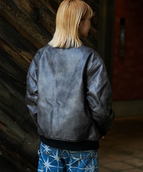 「Blue Standard 」 ブルゾン LARGE チャコールグレー メンズ_画像7