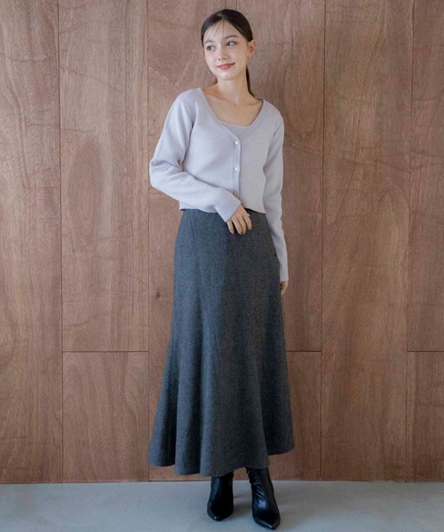 「NOELA」 スカート S ブラウン レディース_画像2