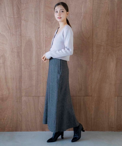 「NOELA」 スカート S ブラウン レディース_画像3