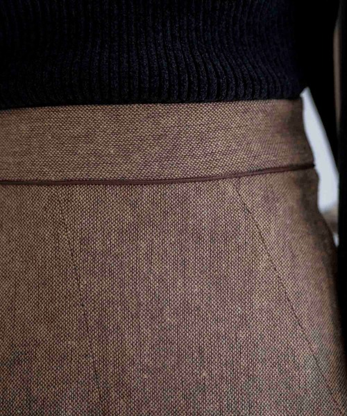 「NOELA」 スカート S ブラウン レディース_画像7