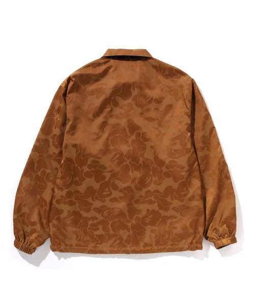 ミリタリージャケット モッズコート SOLID CAMO JACQUARD NYLON REVERSIBLE COACH JACKETの画像