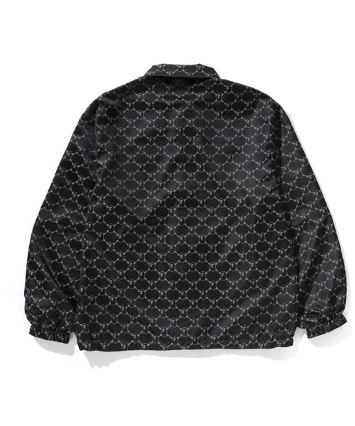 ミリタリージャケット モッズコート SOLID CAMO JACQUARD NYLON REVERSIBLE COACH JACKETの画像