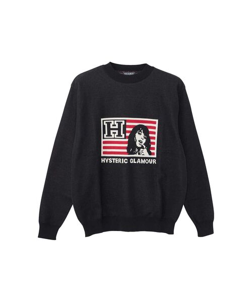 HYSTERIC GLAMOUR（ヒステリックグラマー） 長袖ニット X-LARGE