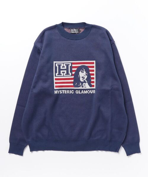 HYSTERIC GLAMOUR（ヒステリックグラマー） 長袖ニット X-LARGE