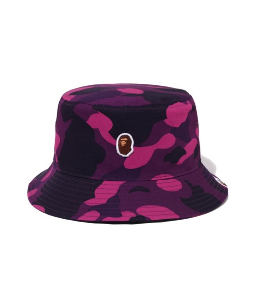 A BATHING APE（アベイシングエイプ） 帽子 ハット COLOR CAMO BUCKET