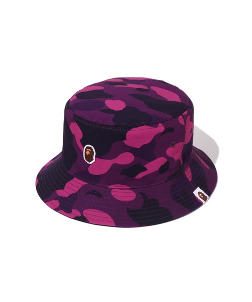 A BATHING APE（アベイシングエイプ） 帽子 ハット COLOR CAMO BUCKET
