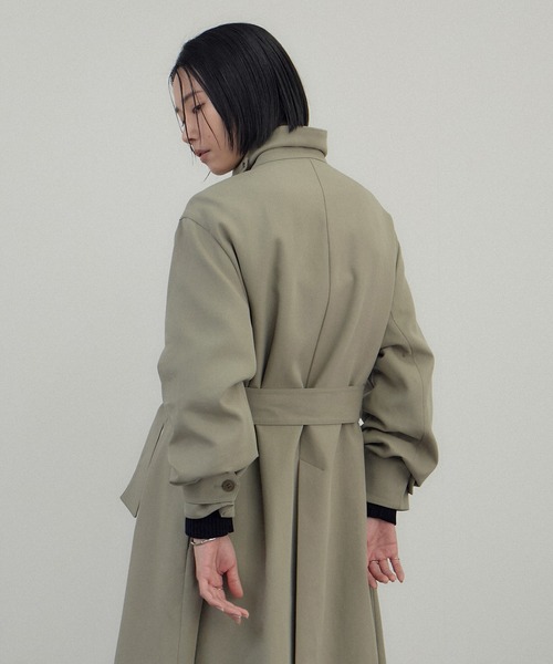 極美品✨ SALON adam et rope' ショートトレンYH89. SALON adam et rope'（サロン アダム エ ロペ） トレンチコート コート