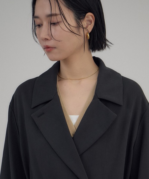 極美品✨ SALON adam et rope' ショートトレンYH89. SALON adam et rope'（サロン アダム エ ロペ） トレンチコート コート