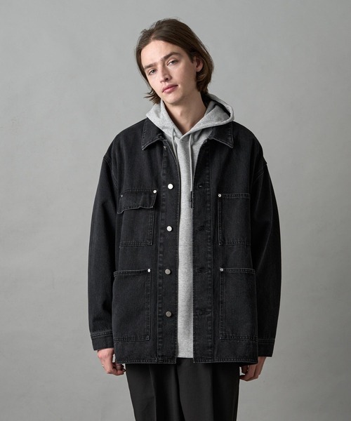 「SLICK」 デニムジャケット 2 インディゴブルー メンズ_画像4