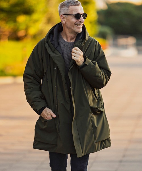 JH junhashimoto インサレーションコート JH junhashimoto コート L カーキ メンズ : ZOZOTOWN Yahoo!店 - 通販