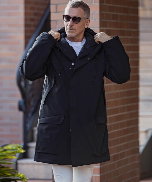 「JH junhashimoto」 コート L カーキ メンズ_画像2