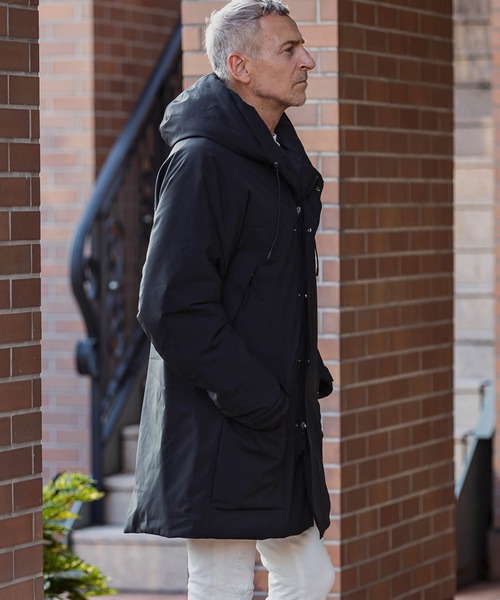 「JH junhashimoto」 コート L カーキ メンズ_画像4