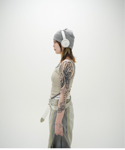 「XU」 ニットキャップ ONE SIZE グレー メンズ_画像3