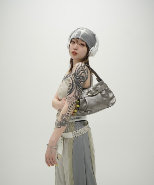 「XU」 ニットキャップ ONE SIZE グレー メンズ_画像7