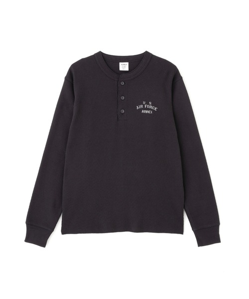 AVIREX（アヴィレックス） ヘンリーネック tシャツ メンズ レディース 