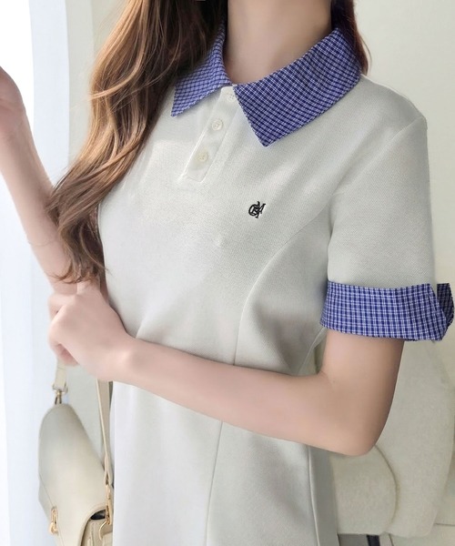 mily bilet ワンピース 「mily bilet」パネルラインが描く美シルエット