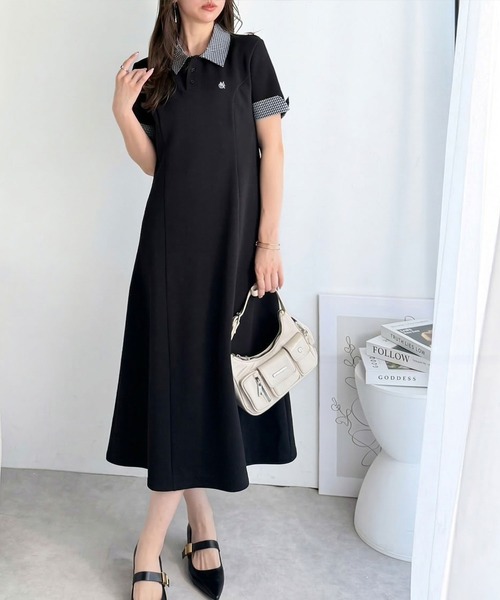 mily bilet パーティードレス ワンピース 夏 半袖 「mily bilet