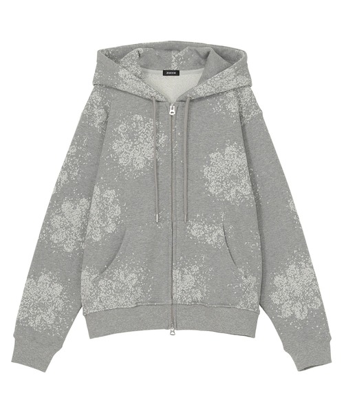 ズッカ　パーカー　スエット ZUCCa（ズッカ） パーカー JACQUARD SWEATSHIRT / パーカー レディース