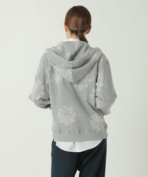 ズッカ　パーカー　スエット ZUCCa（ズッカ） パーカー JACQUARD SWEATSHIRT / パーカー レディース