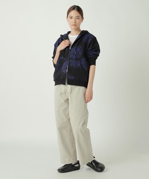 ZUCCA スウェットパーカー ZUCCa（ズッカ）の「コットンスウェット/パーカー（パーカー）」 - WEAR