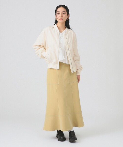 Ray BEAMS（レイ ビームス） ma1 ma-1 ギャザー アーム MA-1