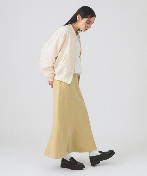 Ray BEAMS（レイ ビームス） ma1 ma-1 ギャザー アーム MA-1