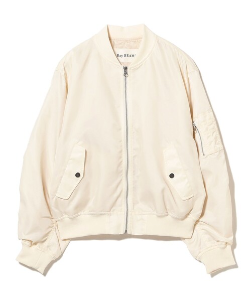 Ray BEAMS（レイ ビームス） ma1 ma-1 ギャザー アーム MA-1