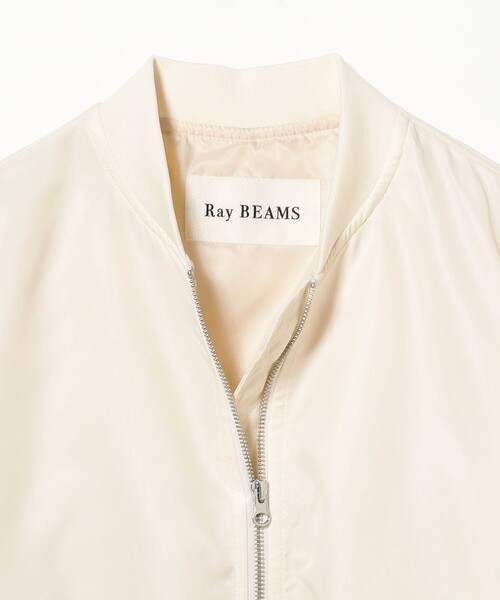 Ray BEAMS（レイ ビームス） ma1 ma-1 ギャザー アーム MA-1