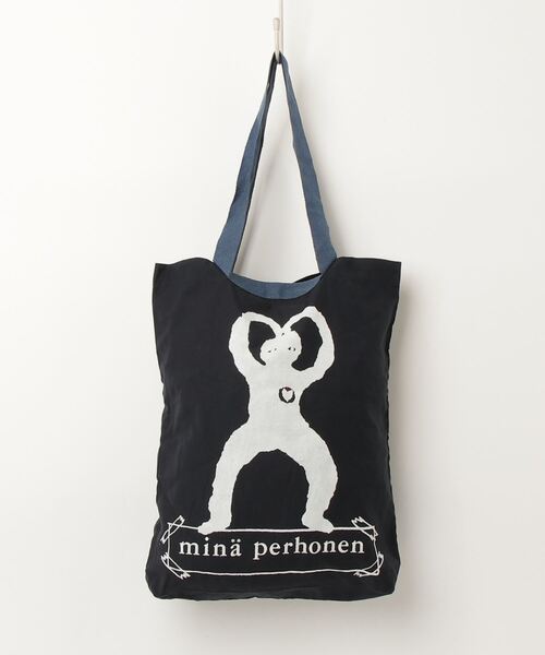 mina perhonen（ミナペルホネン） トートバッグ - ネイビー レディース