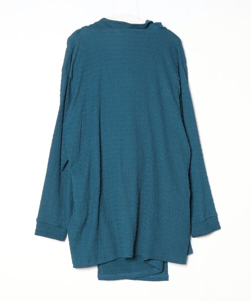 「Amina」 カーディガン - ブルー レディース_画像2