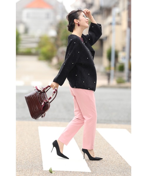 「CAWAII」 「c.o.t.e」ニットカーディガン FREE ホワイト レディース_画像8