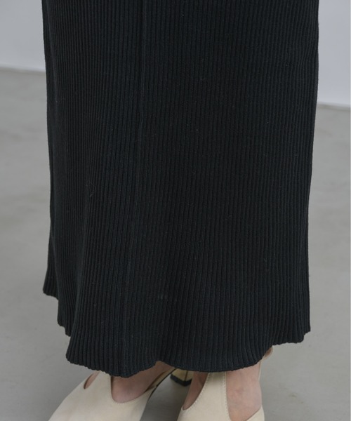 「NEUNA」 ニットワンピース FREE ブラウン レディース_画像2