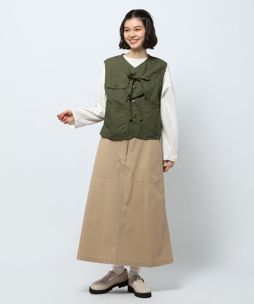 niko and…（ニコアンド） ベスト FREE ライトグレー レディース