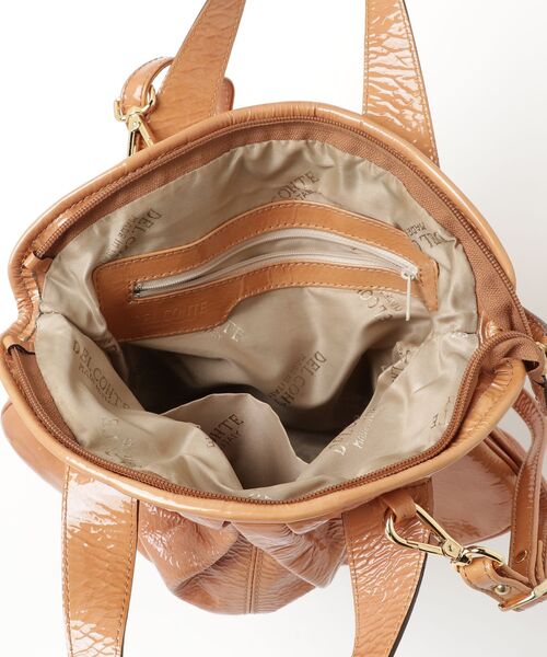 「DEL CONTE」 2WAYバッグ - ベージュ レディース_画像4